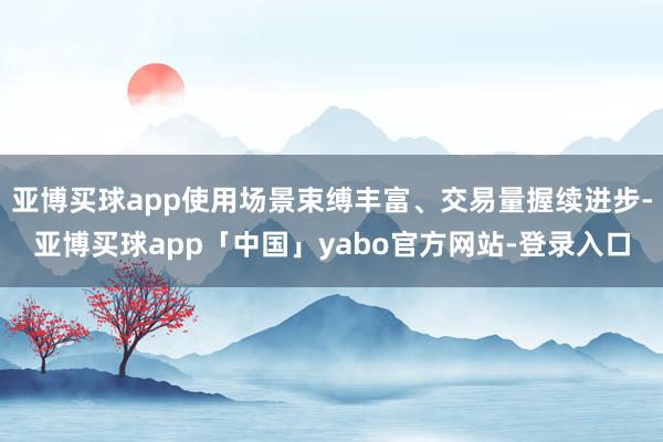 亚博买球app使用场景束缚丰富、交易量握续进步-亚博买球app「中国」yabo官方网站-登录入口
